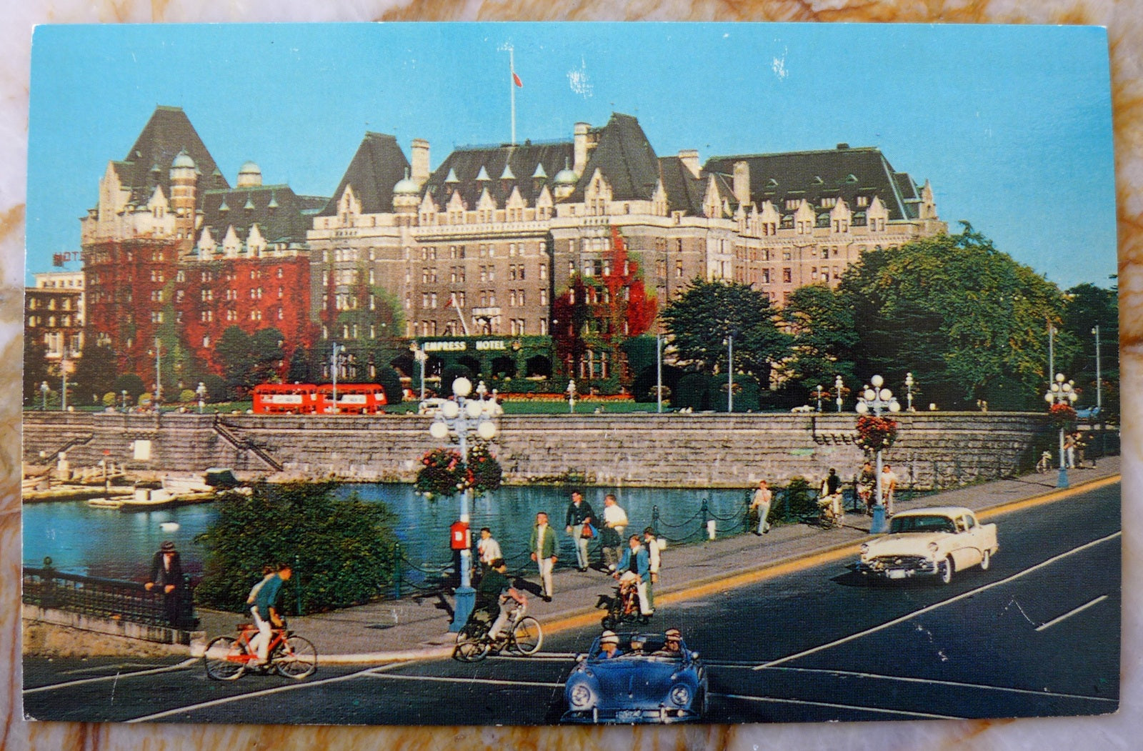 356 A Convertible D Postcard