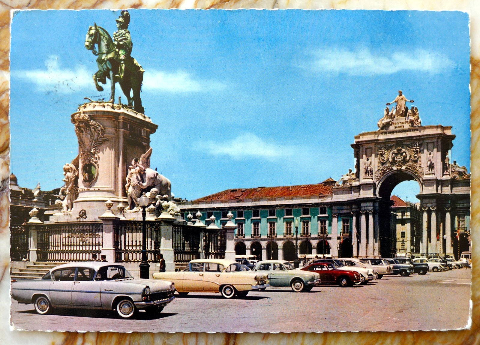 356 A Coupe postcard