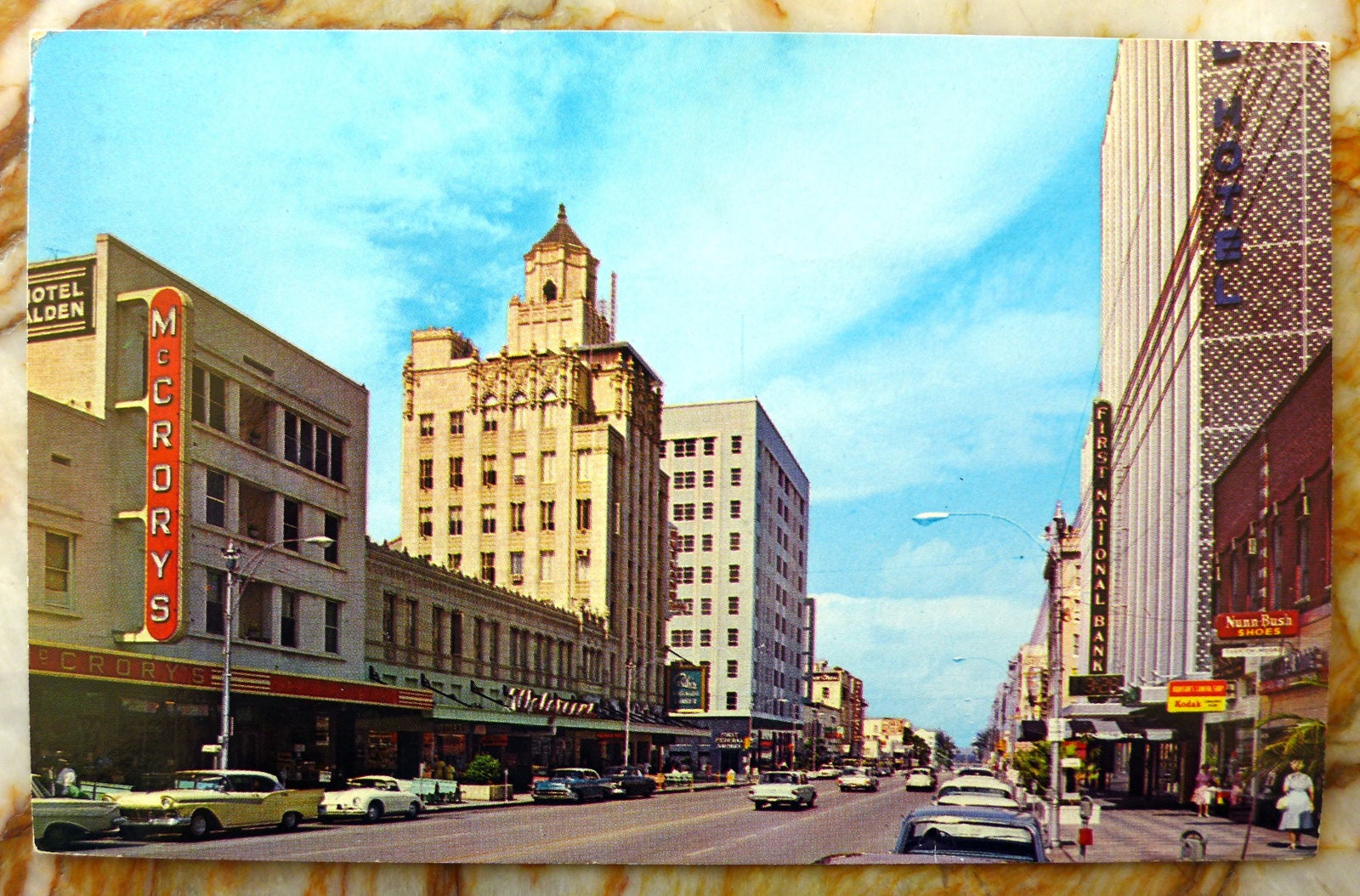 356 A Coupe postcard