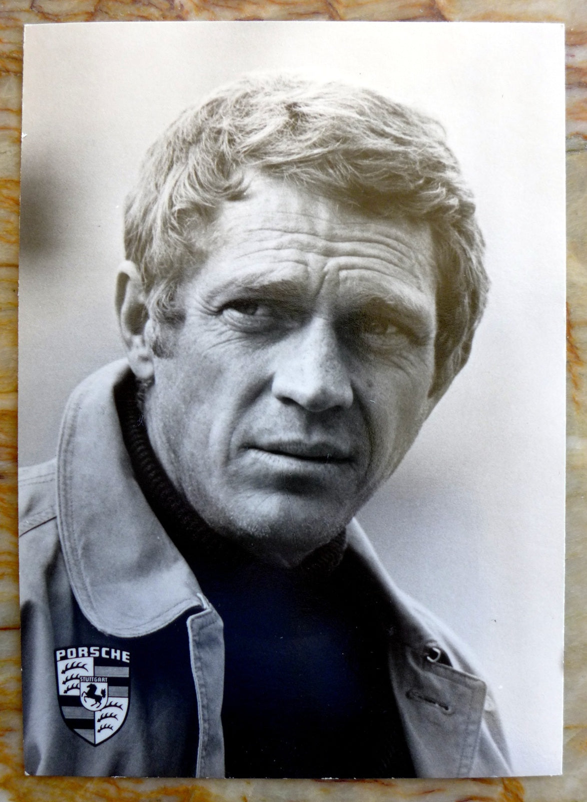 Steve McQueen Porsche Factory Driver Card