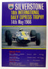 1966 Silverstone Jim Clark Poster
