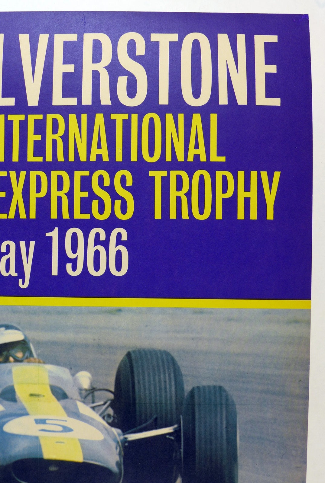 1966 Silverstone Jim Clark Poster