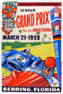 Sebring 1959 Race Event Poster