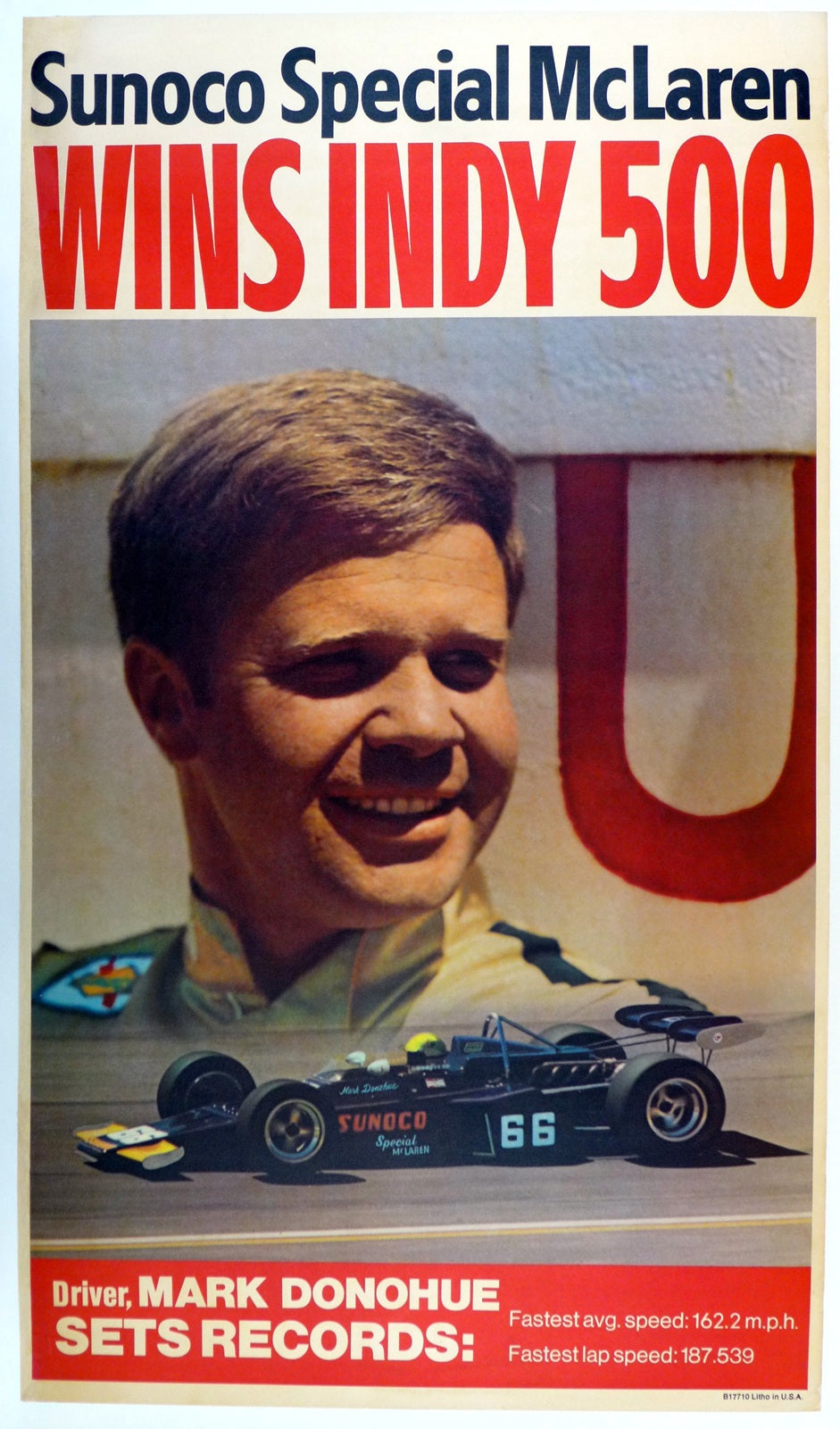 Donohue Wins Indy 1972