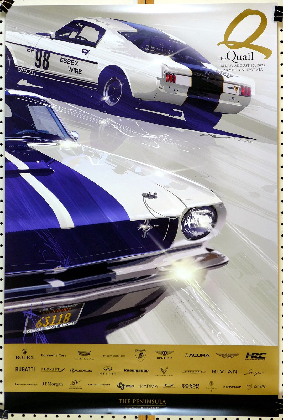 Shelby GT 350 Essex Wire Quail 2025