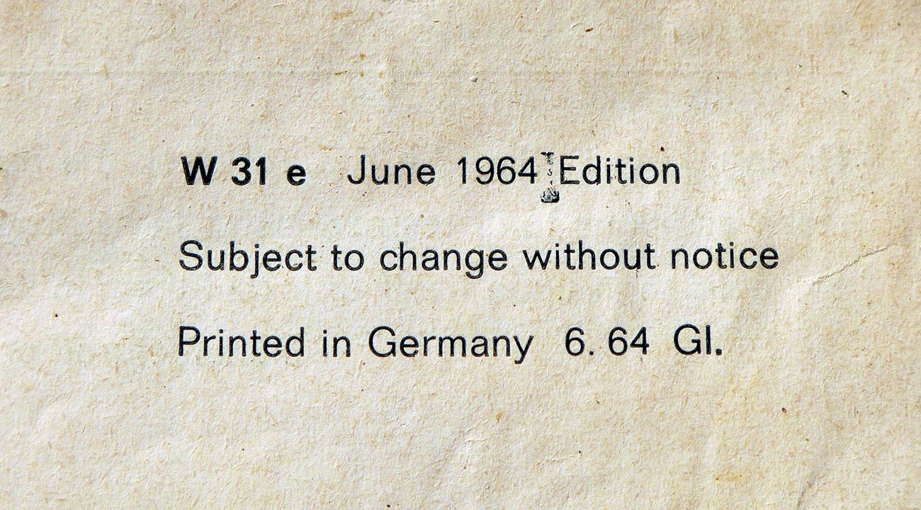 356 C Owners Manual & cover ~ ORIGINAL