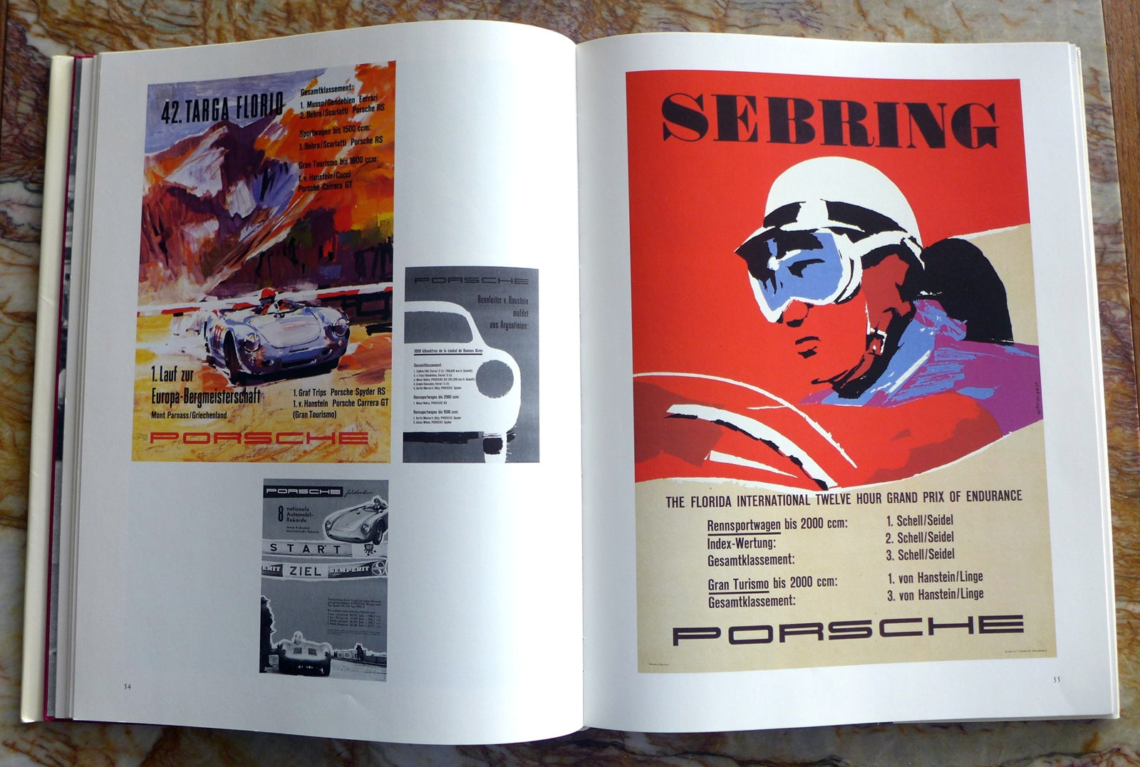Porsche Posters by Lewandowski 1st Edition