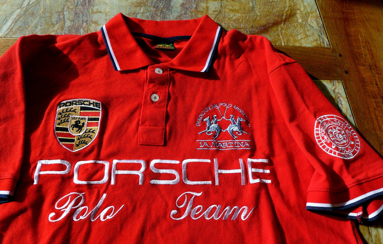 Porsche original 2011 Polo shirt La Martina  XL