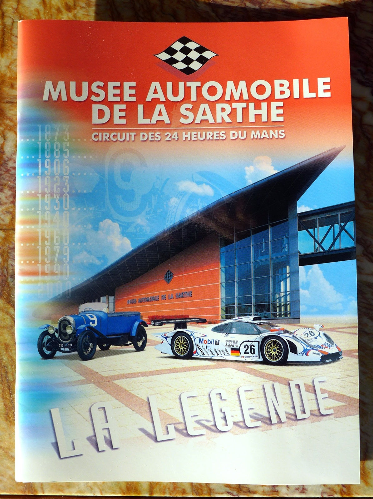 Le Mans Auto Museum booklet