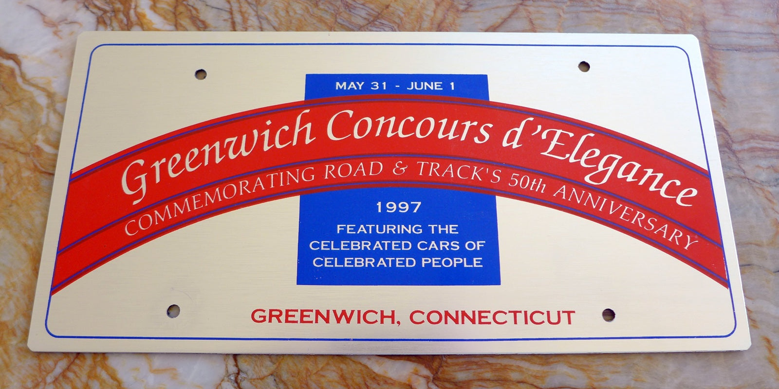 Original License Plates