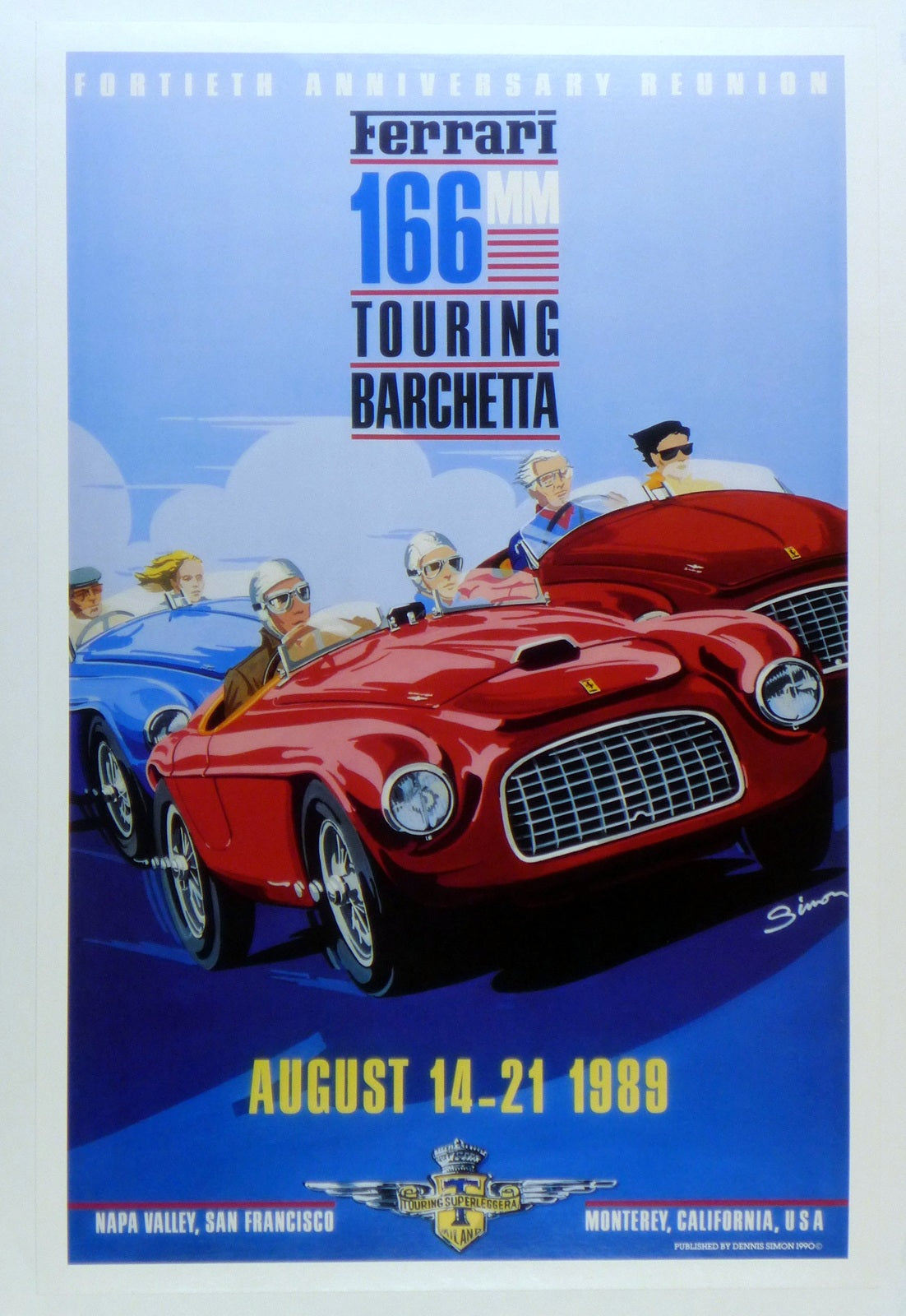 Posters Italiaanse stad aan zee in de stijl van olieverf № f42002 Posters Italiaanse stad aan zee in de stijl van olieverf № f42002