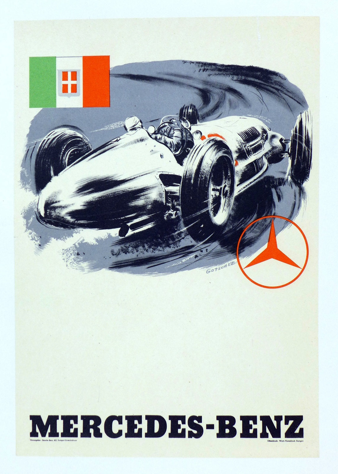 Mercedes Benz poster