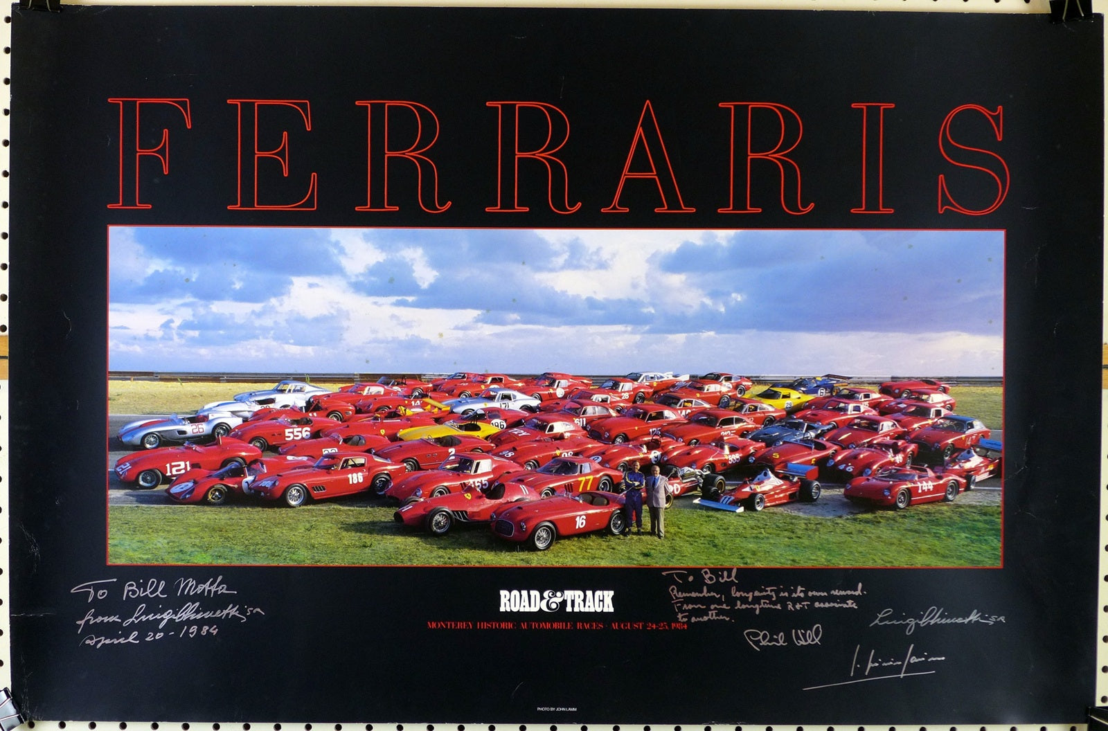 Ferraris ~ Road & Track 1984