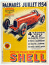 1934 Shell Victories Poster
