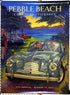Pebble Beach Concours 2007 original poster ~ Aston Martin