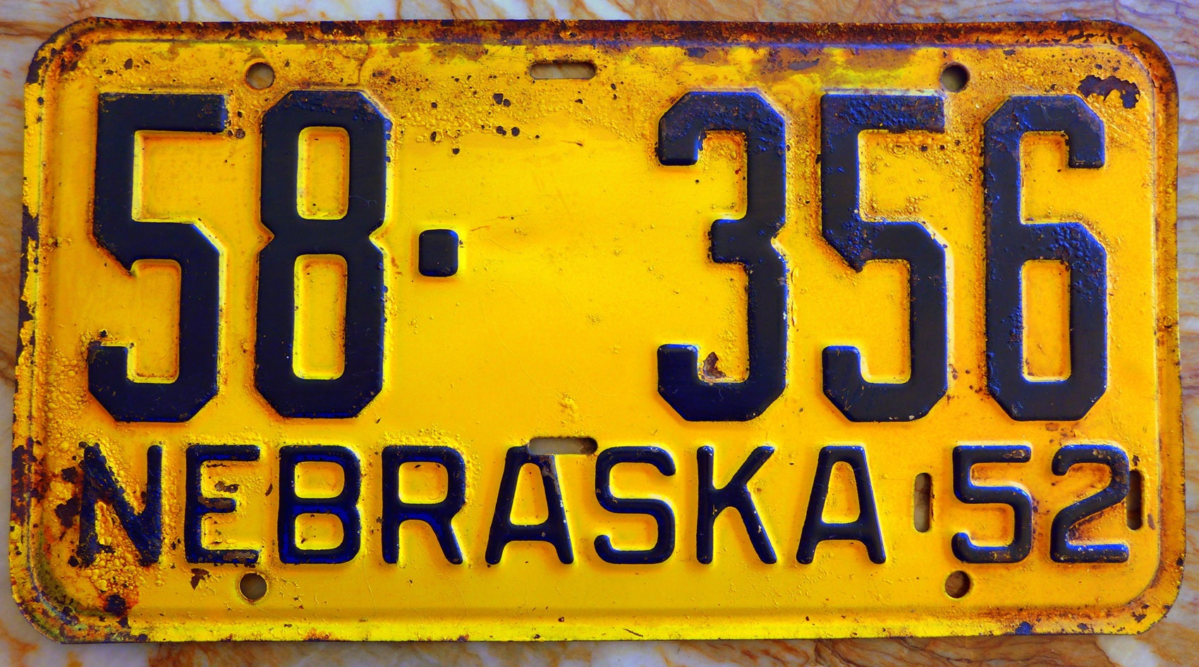 Original License Plates