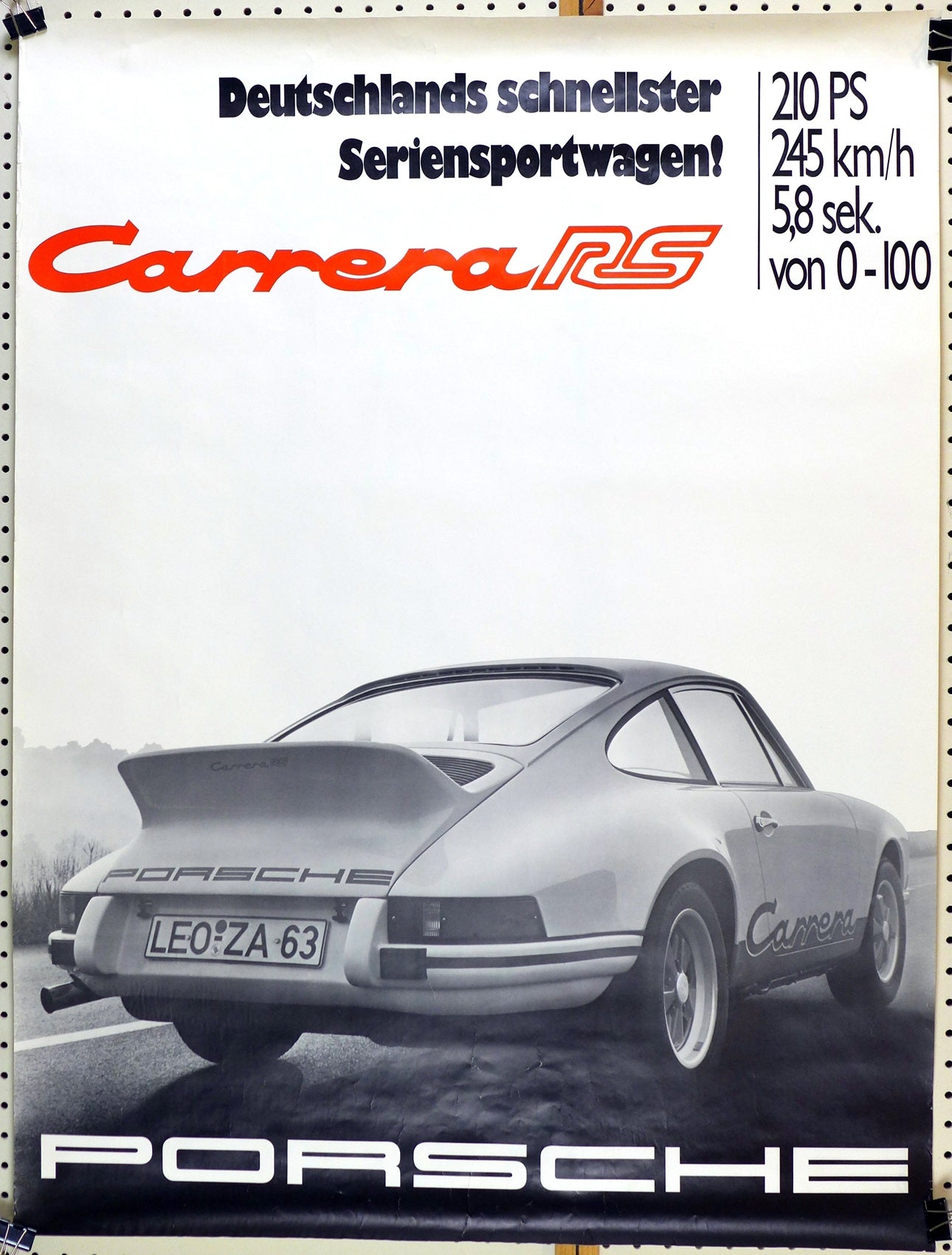 Carrera RS with Specs poster