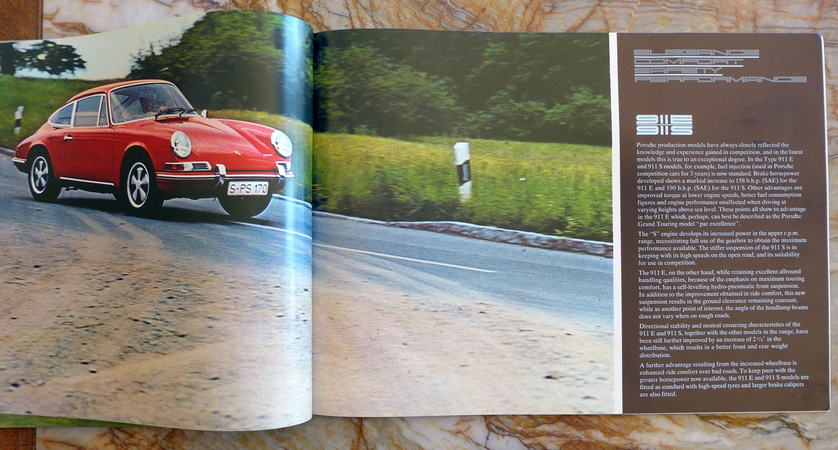 1969 Porsche Full Line Prestige book