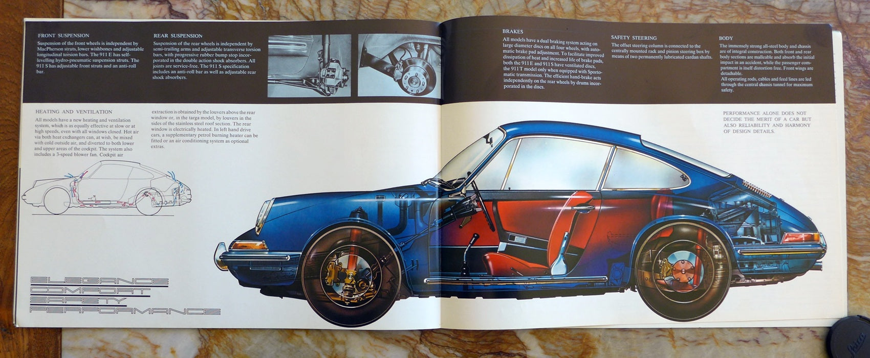 1969 Porsche Full Line Prestige book