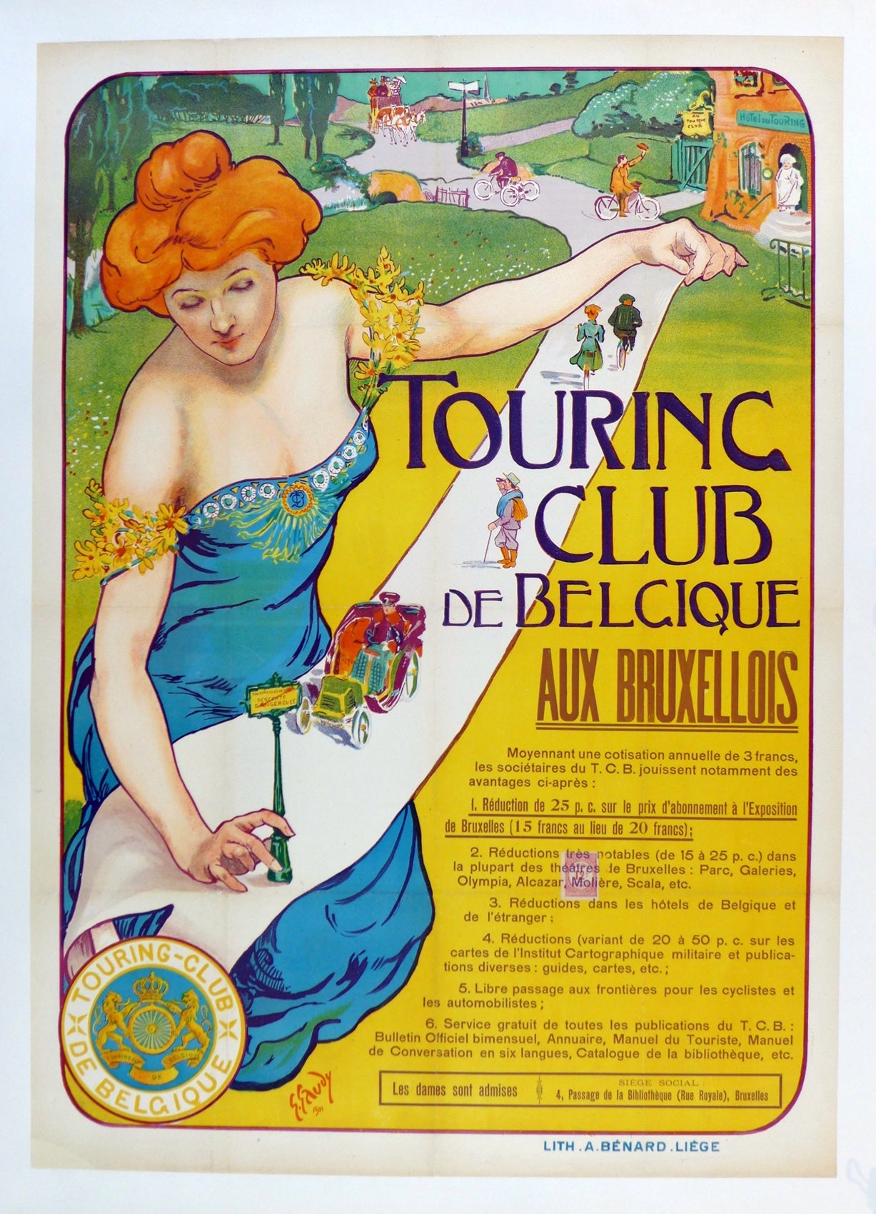 Touring Club of Belgium ~ Brussels Salon