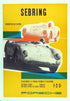 Porsche Sebring 1957 Poster ~ French language
