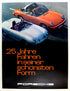 Porsche 25 Years Driving in its Purest Form Showroom Poster - German