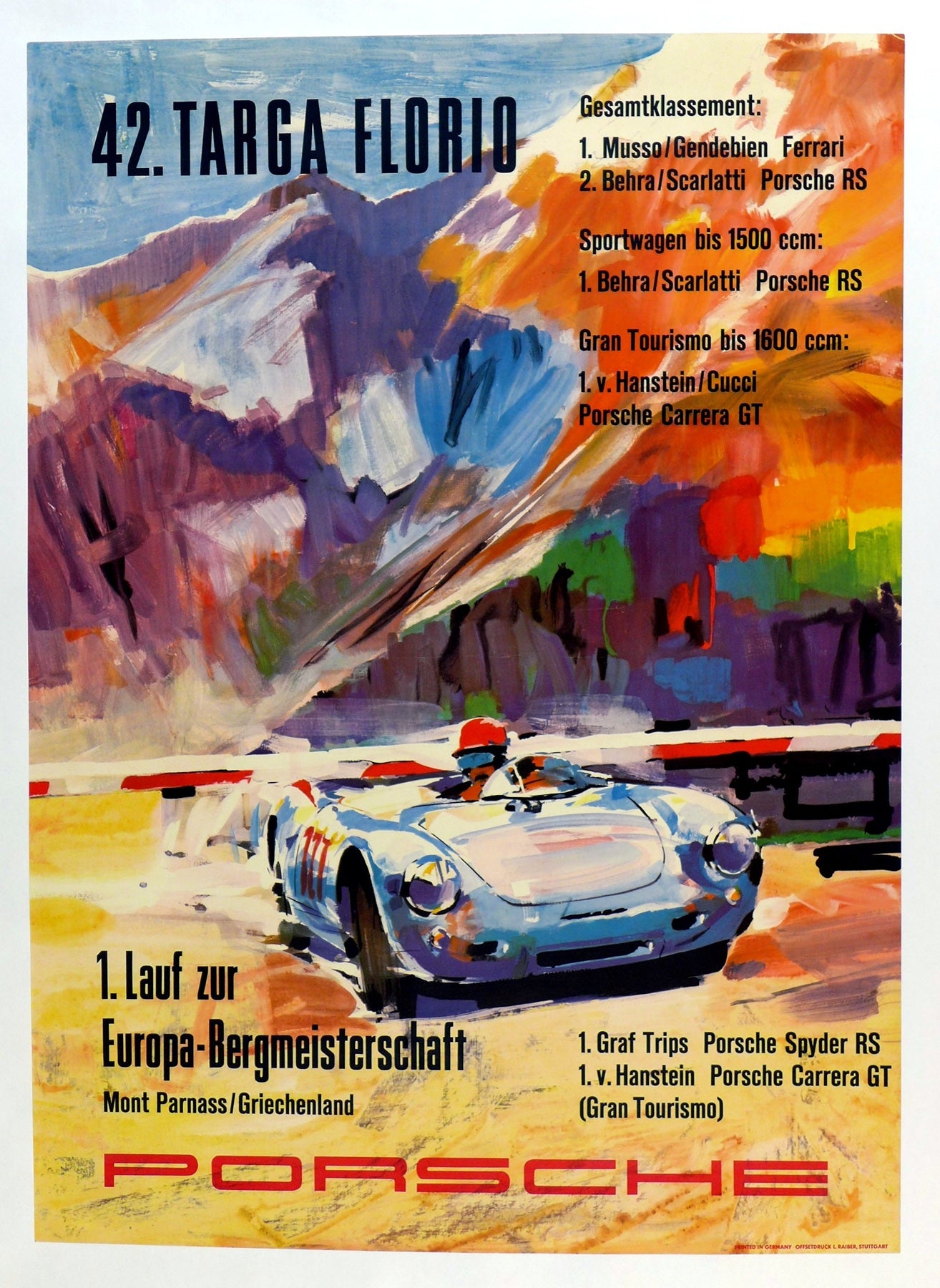 Porsche 1958 Targa Florio
