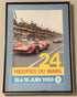 1968 Le Mans event poster