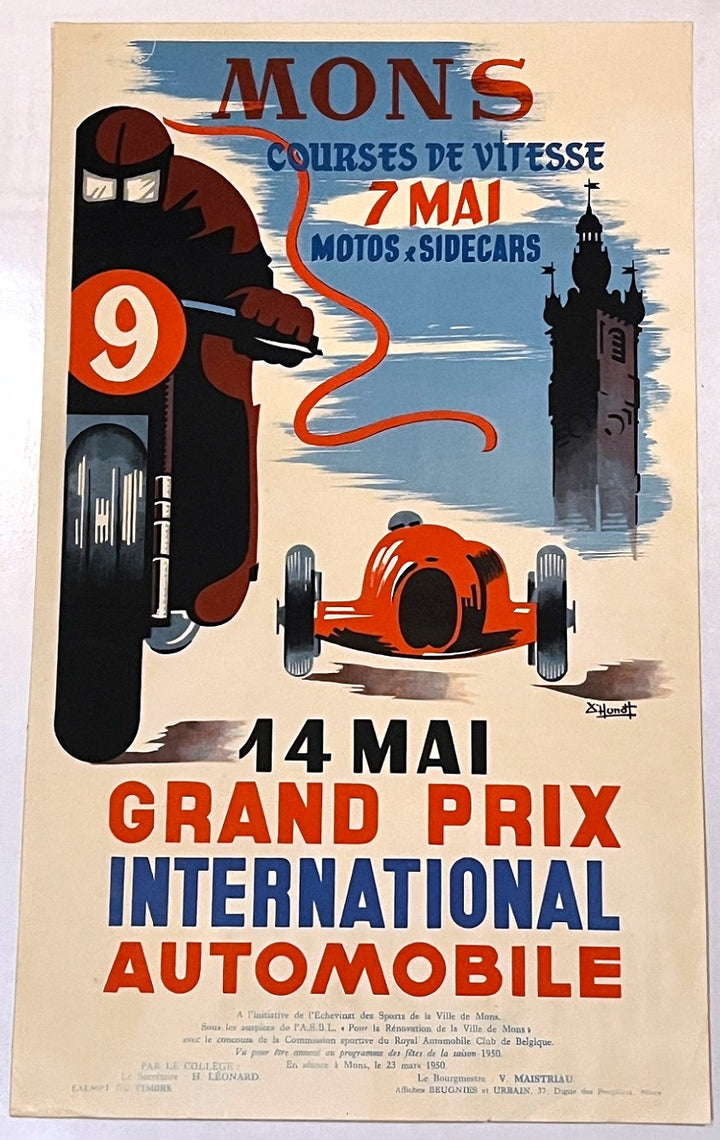1950s Collection – Vintage Auto Posters