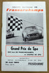 1965 Spa Race Program