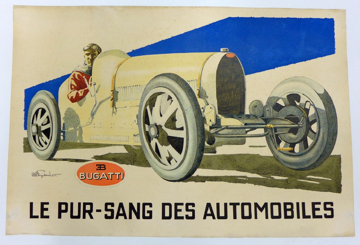 Bugatti Poster Wanted