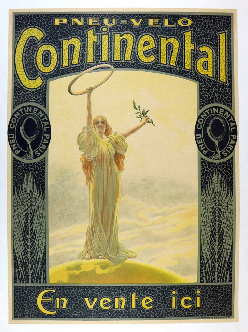 Continental Pneu Velo Poster