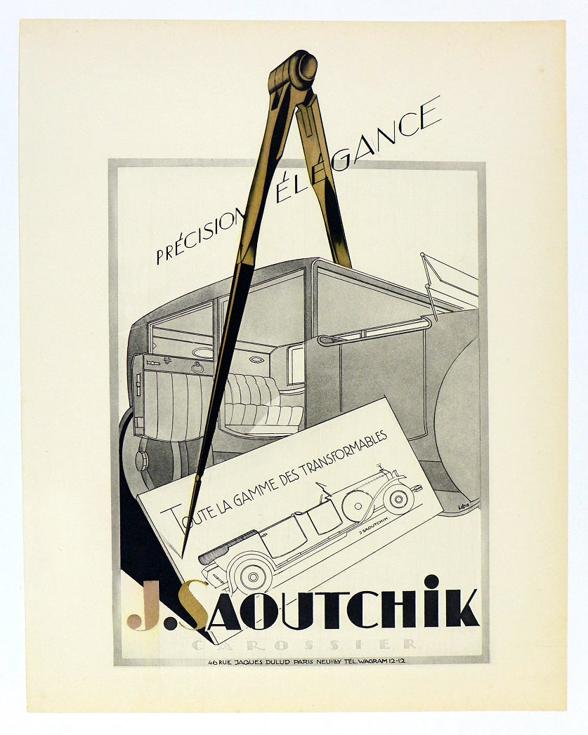 J. Saoutchik Poster