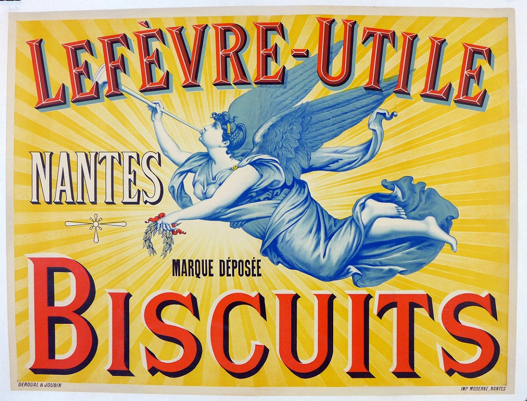 Lefevre-Utile Biscuits Poster