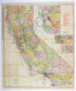 1915 California State Map Poster