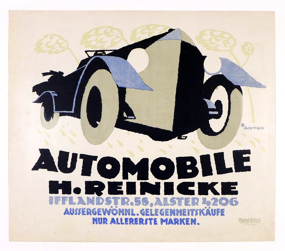 Automobile H. Reinicke Poster