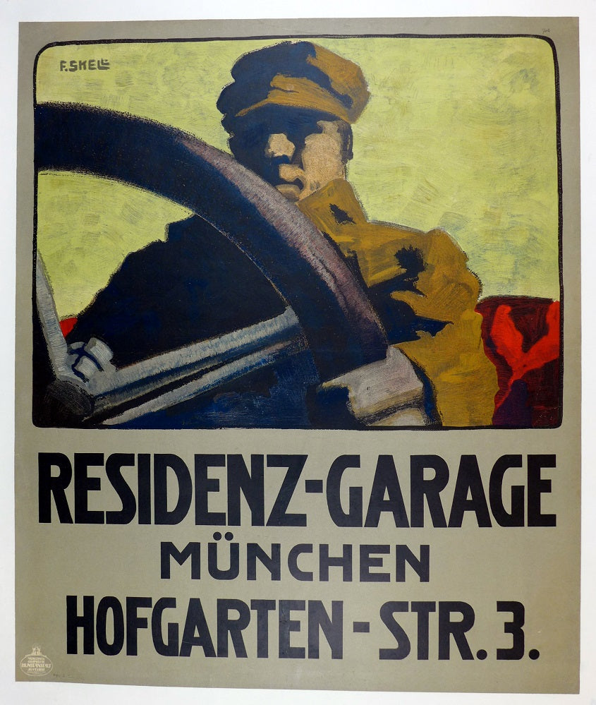 Residenz-Garage Munich Poster