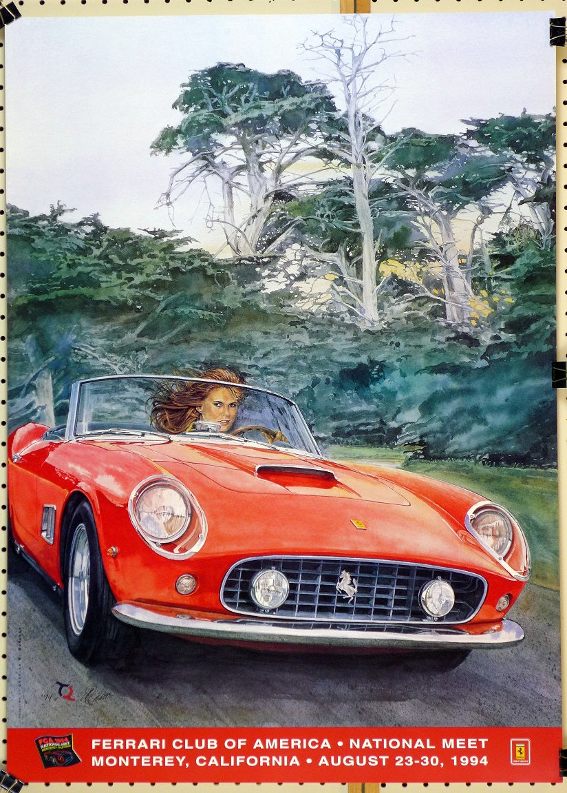 SWB California Spyder 1994 Ferrari Poster