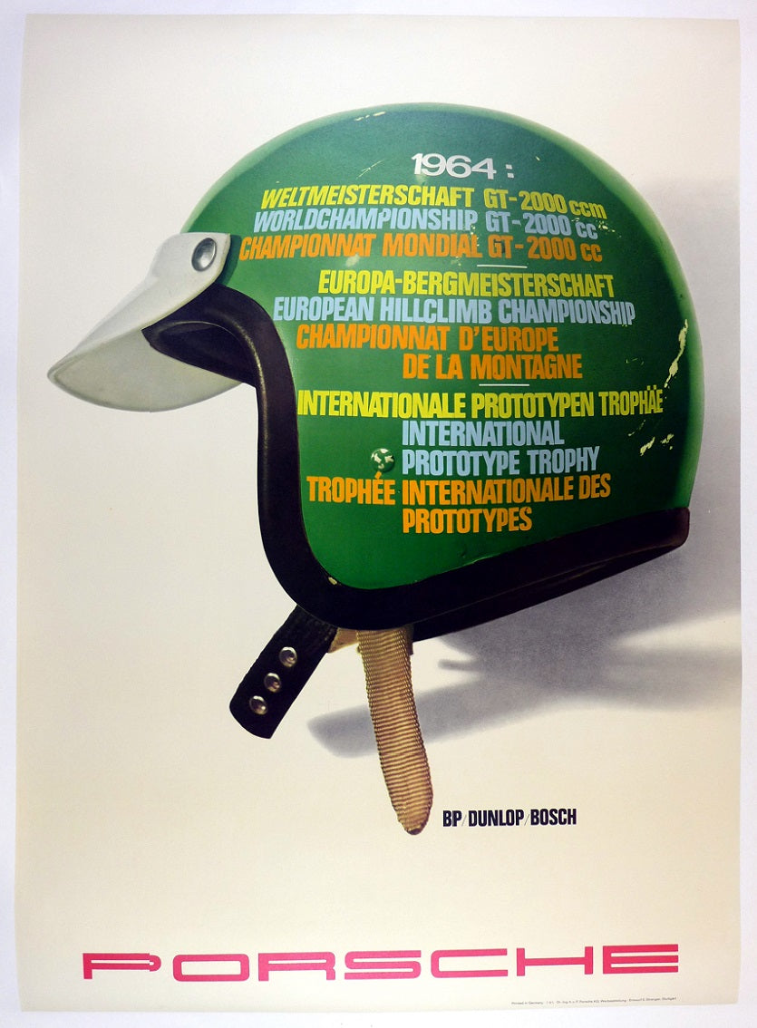 Porsche World Championship 1964 Poster