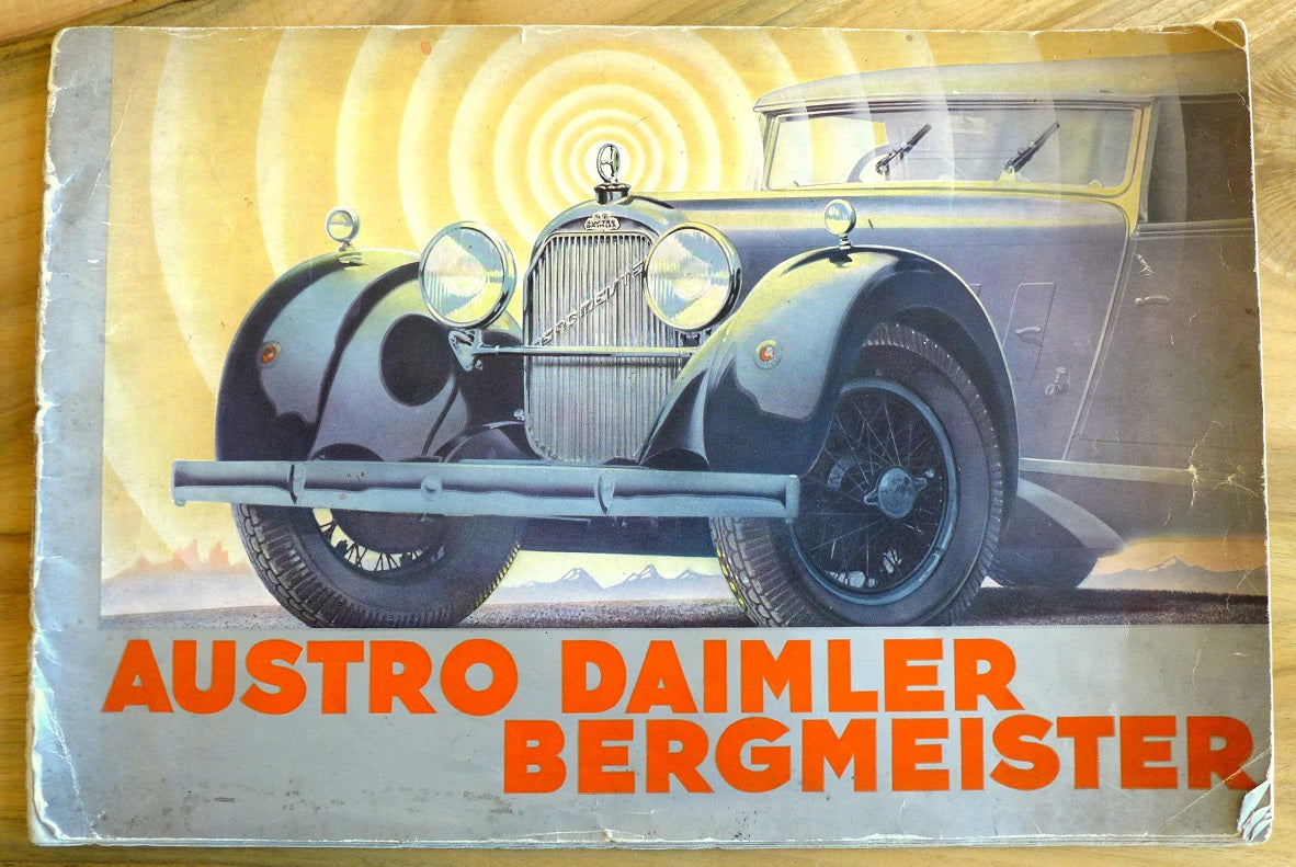 Austro Daimler Cigarette Case