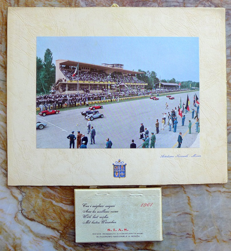 1961 Autodromo Monza Calendar