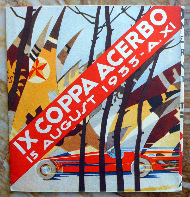1933 Coppa Acerbo Folder