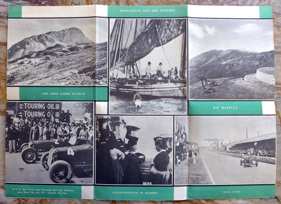 1933 Coppa Acerbo Folder