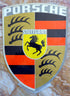 Porsche 356 Crest Decal ~ Large