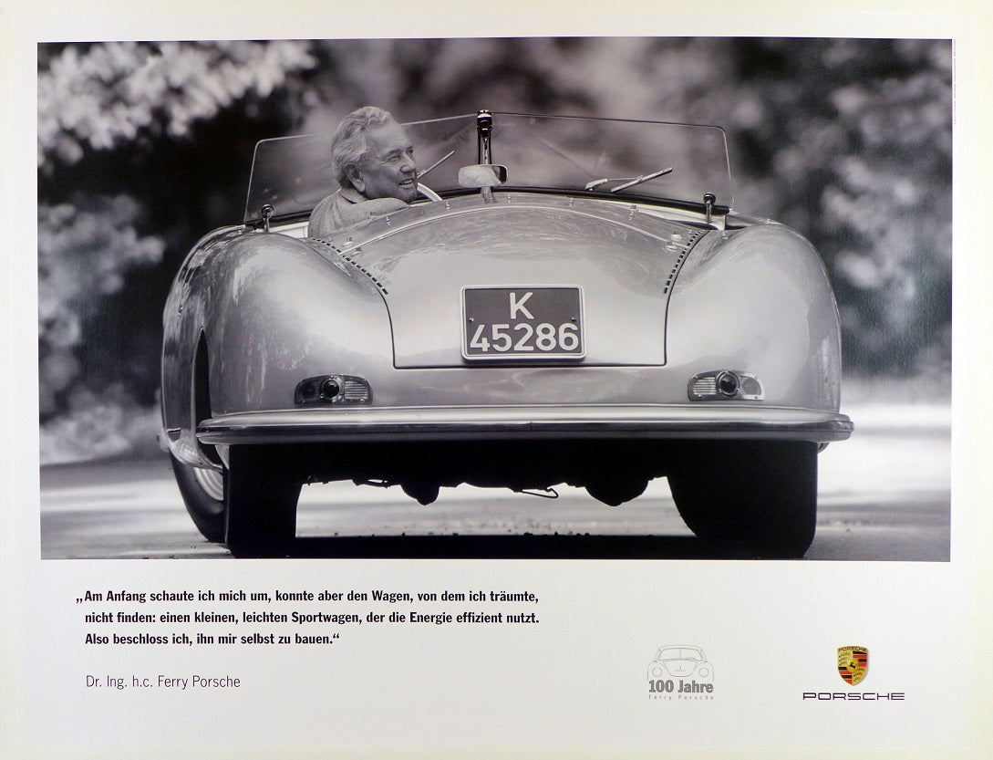 Porsche 100th Anniversary Poster Set of 3
