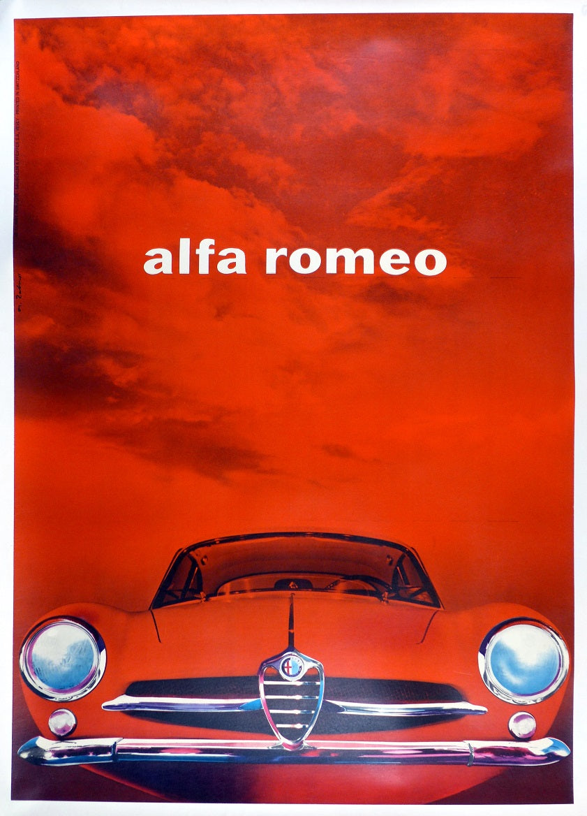 Alfa Romeo Sprint Speciale Showroom Poster