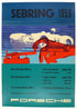 Porsche Sebring 1959 Poster