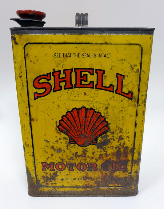 Shell Motor Oil Can – Vintage Auto Posters