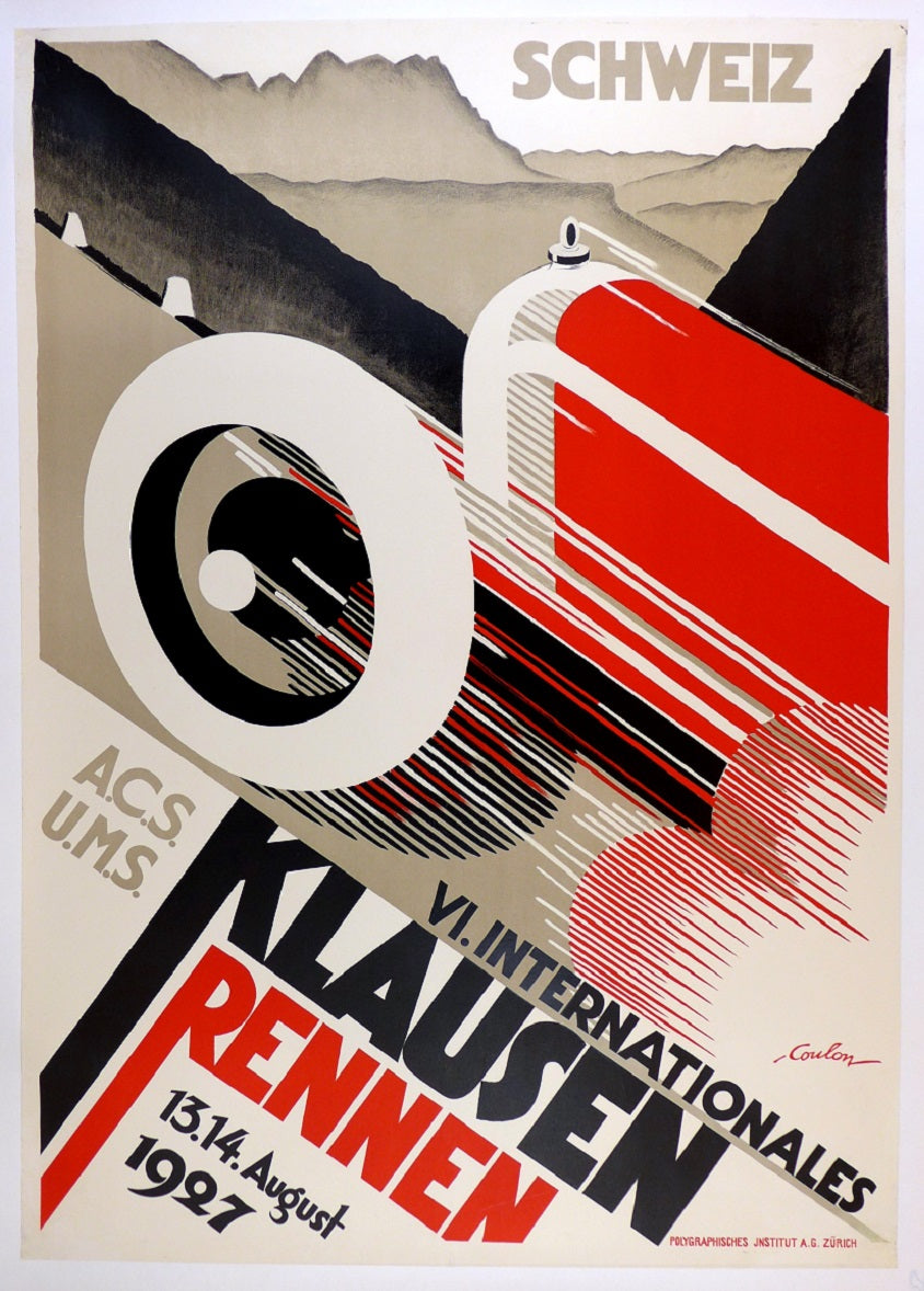 1927 Klausen Rennen Poster