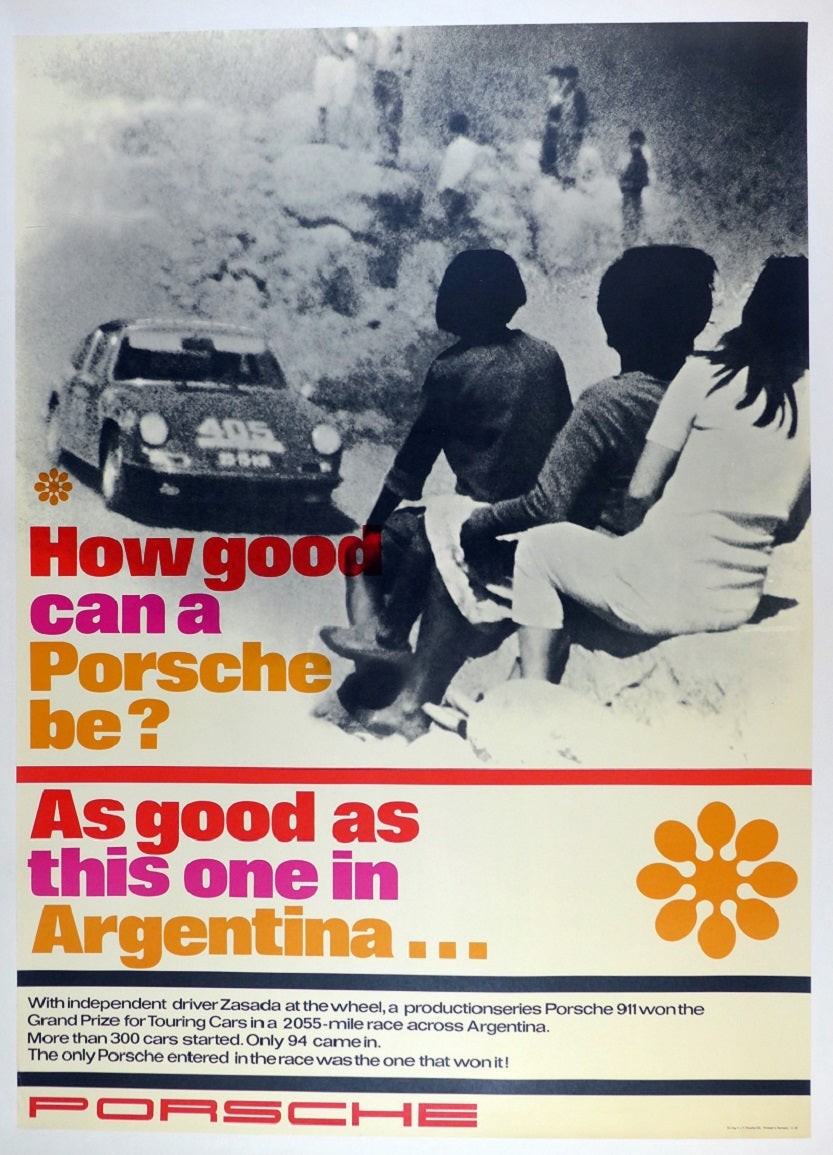 Porsche How Good Can a Porsche Be ? Poster